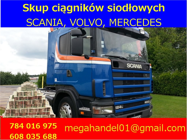 Scania 124 SKUP ciągników siodłowych Scania, Volvo