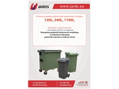 POJEMNIKI NA ODPADY UŻYWANE 1100 L