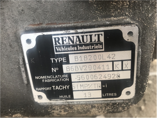 Кпп b18 renault