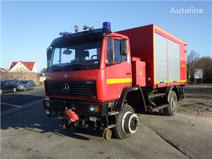 Samochód pożarniczy Mercedes-Benz 1124AF 4x4 ZW Fe