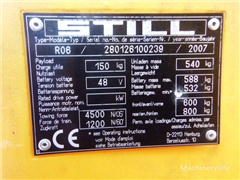 Ciągnik elektryczny STILL R 06-06 Batterie 47/2014