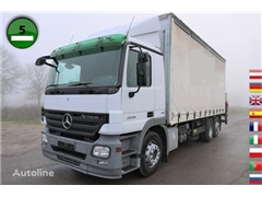 Mercedes Actros Ciężarówka plandeka MERCEDES-BENZ ACTROS 2536 L PALFINGER PK 20002 SFZ KLIMA AHK Joystick