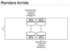 Przyczepa plandeka RENDERS Airride