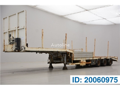 Naczepa do przewozu drewna ASCA LOW BED TRAILER