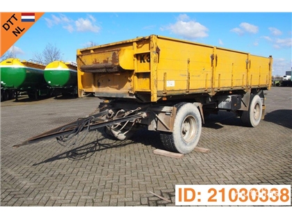 Przyczepa wywrotka WAF 16 cub tipper trailer