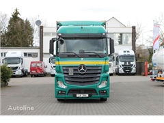 Mercedes Actros Ciężarówka firanka MERCEDES-BENZ Actros 1845 E5 MP4 /Retarder /Jumbo ZUG + przyczepa firanka