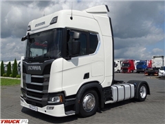 Scania R 450 / LOW DECK / MEGA / RETARDER / NOWY MODEL /