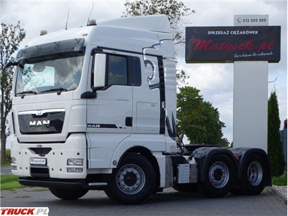 MAN TGX 26.480 / 6X2 / PUSHER / RETARDER / OŚ SKRĘTNA