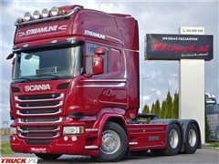 Scania R 490 / 6X4 / RETARDER / NAVI / SKÓRY / 70 TON / Z