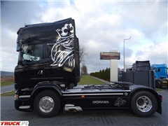 Scania R 520 / V8 / RETARDER / I-PARK COOL / SKÓRY  / NAV