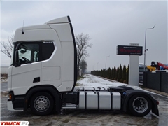 Scania R 450 / LOW DECK / MEGA / RETARDER / NOWY MODEL /