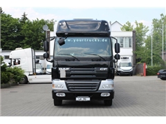 DAF CF 85.410 /Koffer/LBW/Durchlade Zug/2 Liegen