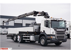 scania / P 320 / E 5 / SKRZYNIOWY + HDS / 6 X 2 / HMF 242