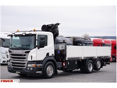 scania / P 320 / E 5 / SKRZYNIOWY + HDS / 6 X 2 / HMF 242