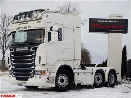 Scania R 560 / V8 / 6X2 / PUSHER / RETARDER / NAVI / I-PA