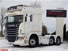 Scania R 560 / V8 / 6X2 / PUSHER / RETARDER / NAVI / I-PA