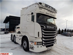 Scania R 560 / V8 / 6X2 / PUSHER / RETARDER / NAVI / I-PA