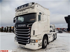 Scania R 560 / V8 / 6X2 / PUSHER / RETARDER / NAVI / I-PA