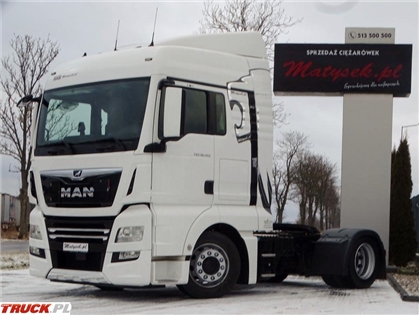 MAN TGX 18.420 / XLX / LOW DECK / REGULOWANE SIODŁO /