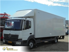 Mercedes Atego Ciężarówka furgon MERCEDES-BENZ Atego 816 + Euro 6 + Dautel lift+low klm