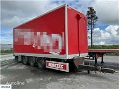 Przyczepa furgon Limetec box trailer w / full side