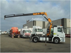 Mercedes Actros Ciągnik siodłowy Mercedes-Benz Actros 1846 + Euro 5 + EFFER 250 Crane + REMOTE