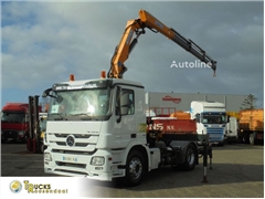 Mercedes Actros Ciągnik siodłowy Mercedes-Benz Actros 1846 + Euro 5 + EFFER 250 Crane + REMOTE