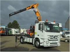 Mercedes Actros Ciągnik siodłowy Mercedes-Benz Actros 1846 + Euro 5 + EFFER 250 Crane + REMOTE