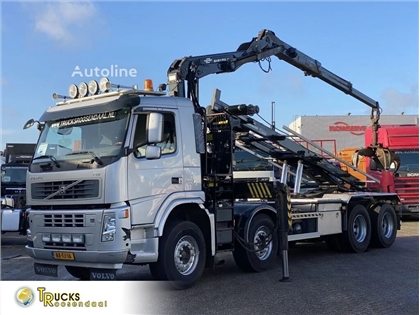 Volvo FM 370 + Euro 5 + Palfinger Z-Q170 Crane + 30ton N