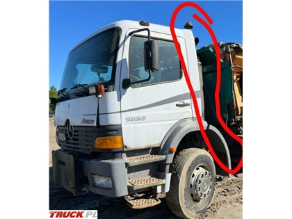 Tłumik zakabinowy Mercedes Atego 1828 Budowlany