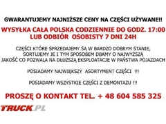 AMORTYZATOR PRZ MAN 14.224 15.224 ZACISK 8 Szpilek