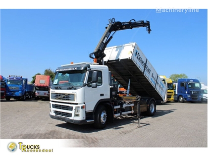 Żuraw samojezdny Volvo FM 12.260 + TIPPER + HIAB 1