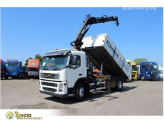 Żuraw samojezdny Volvo FM 12.260 + TIPPER + HIAB 1