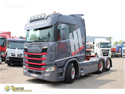 Scania R520 V8 + 6X4 + FULL OPTION + EURO 6 + PTO+120 TON