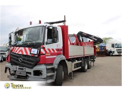 Mercedes Axor Ciężarówka burtowa Mercedes-Benz Axor 2633 + HIAB 144 BS 2 HIDUO + 6X2+REMOTE