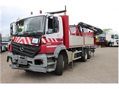 Mercedes Axor Ciężarówka burtowa Mercedes-Benz Axor 2633 + HIAB 144 BS 2 HIDUO + 6X2+REMOTE