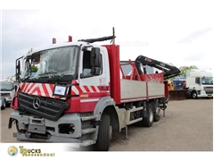 Mercedes Axor Ciężarówka burtowa Mercedes-Benz Axor 2633 + HIAB 144 BS 2 HIDUO + 6X2+REMOTE