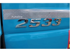 Mercedes Axor Ciężarówka plandeka Mercedes-Benz Axor 2533 + 14t crane + 6x2 + REMOTE + MANUAL + LIFT