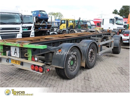 Przyczepa do przewozu kontenerów Burg 3X SAF