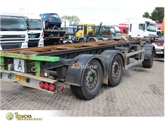 Przyczepa do przewozu kontenerów Burg 3X SAF