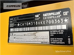 Koparka kołowa Caterpillar M318-07A