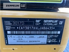 Minikoparka Caterpillar 301.7D