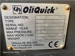 Szybkozłącze OilQuick (1986) Schnellwechsler OQ 65