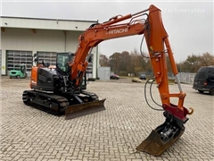 Minikoparka Hitachi ZX 85 US B-6 MIETE / RENTAL (1