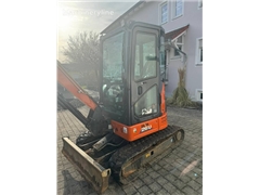 Minikoparka Hitachi ZX 26 U-6 MIETE / RENTAL (1200