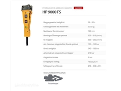 Nowy młot hydrauliczny Indeco HP 9000 FS