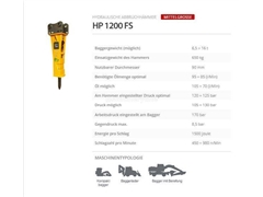 Nowy młot hydrauliczny Indeco HP 1200 FS