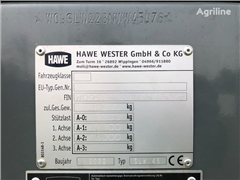 Przyczepa samozbierająca HAWE SLW 45