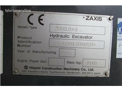 Koparka gąsienicowa Hitachi ZX 350 LCH-3 - MONOBLO