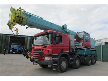 Żuraw samojezdny Scania P 410 8x4 Liebherr LTF1045